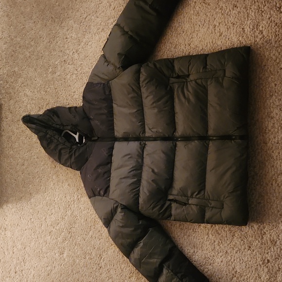 CROSSHATCH Men's XL Winter Puffer Jacket with Hood - Picture 6 of 16